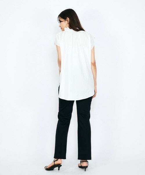 QUEENS COURT / クイーンズコート シャツ・ブラウス | リボンタイフリルブラウス≪手洗い可能≫ | 詳細4