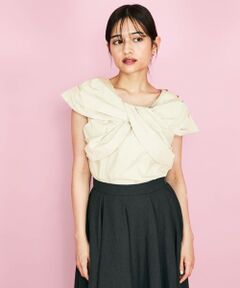 QUEENS COURT / クイーンズコート シャツ・ブラウス | タイプライタークロスブラウス≪手洗い可能≫