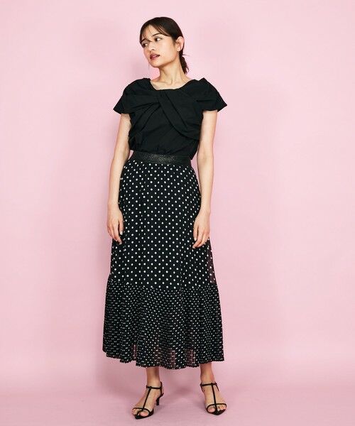 QUEENS COURT / クイーンズコート シャツ・ブラウス | タイプライタークロスブラウス≪手洗い可能≫ | 詳細2