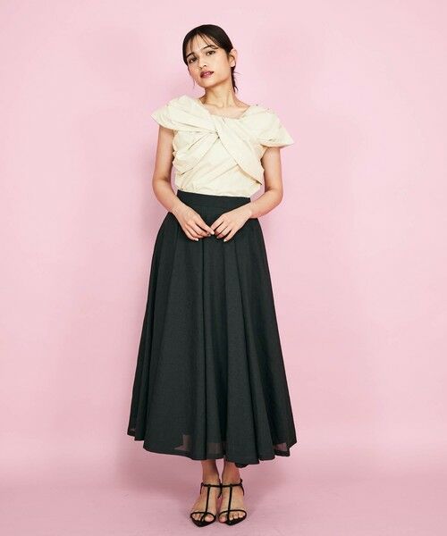 QUEENS COURT / クイーンズコート シャツ・ブラウス | タイプライタークロスブラウス≪手洗い可能≫ | 詳細14