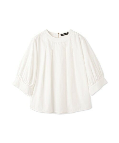 QUEENS COURT / クイーンズコート シャツ・ブラウス | バックジップタックブラウス≪セットアップ対応/洗濯機で洗える≫ | 詳細6