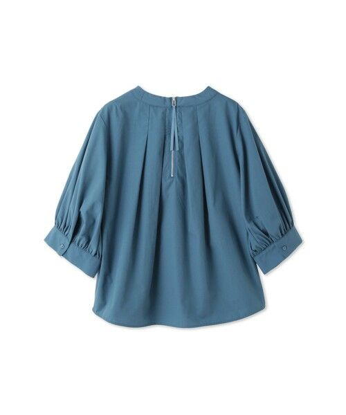 QUEENS COURT / クイーンズコート シャツ・ブラウス | バックジップタックブラウス≪セットアップ対応/洗濯機で洗える≫ | 詳細12