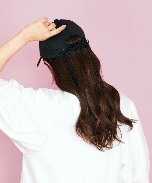 QUEENS COURT / クイーンズコート キャップ | 【Casselini】バックコードリボンキャップ | 詳細9