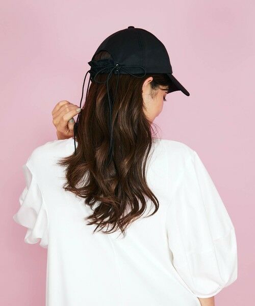 QUEENS COURT / クイーンズコート キャップ | 【Casselini】バックコードリボンキャップ | 詳細10