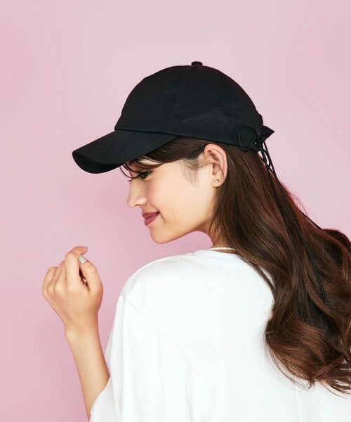 QUEENS COURT / クイーンズコート キャップ | 【Casselini】バックコードリボンキャップ | 詳細11