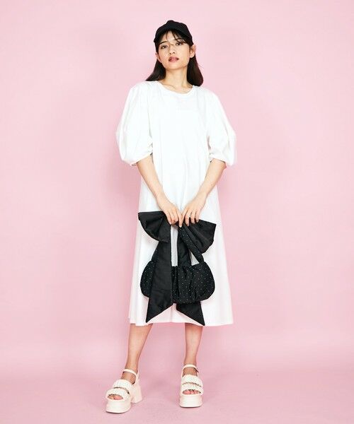 QUEENS COURT / クイーンズコート その他小物 | 【Casselini】ビックリボンバッグ | 詳細5