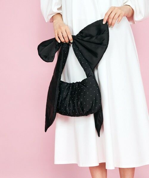 QUEENS COURT / クイーンズコート その他小物 | 【Casselini】ビックリボンバッグ | 詳細6