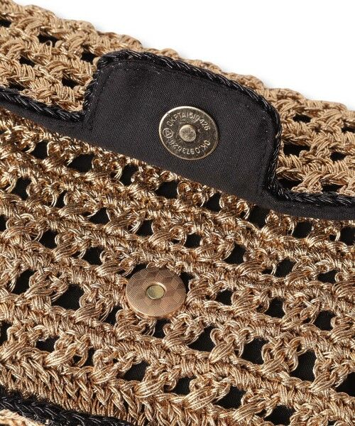 QUEENS COURT / クイーンズコート その他小物 | ハンドメイドメタリックマクラメバッグ | 詳細8