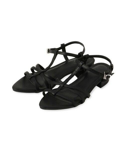 QUEENS COURT / クイーンズコート フラットシューズ | Tストラップサンダル | 詳細13