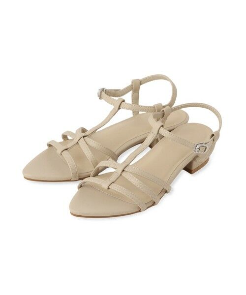 QUEENS COURT / クイーンズコート フラットシューズ | Tストラップサンダル | 詳細17