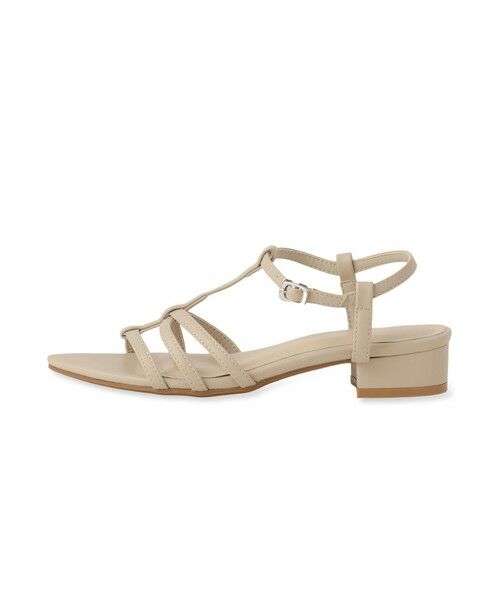 QUEENS COURT / クイーンズコート フラットシューズ | Tストラップサンダル | 詳細18