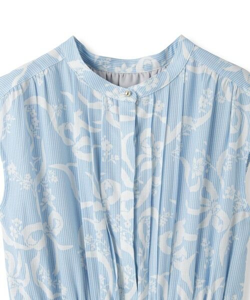 QUEENS COURT / クイーンズコート ロング・マキシ丈ワンピース | リボンフラワー柄ワンピース≪手洗い可能≫ | 詳細8