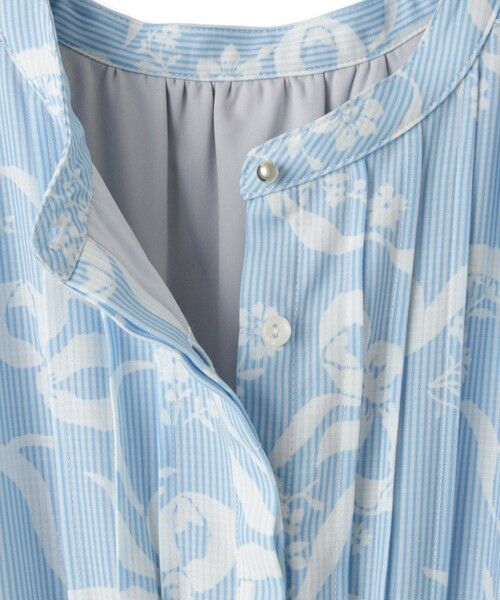 QUEENS COURT / クイーンズコート ロング・マキシ丈ワンピース | リボンフラワー柄ワンピース≪手洗い可能≫ | 詳細14