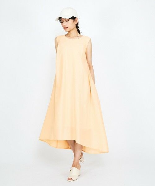 QUEENS COURT / クイーンズコート ロング・マキシ丈ワンピース | バックリボンワンピース≪手洗い可能≫ | 詳細14