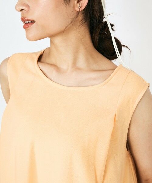 QUEENS COURT / クイーンズコート ロング・マキシ丈ワンピース | バックリボンワンピース≪手洗い可能≫ | 詳細10