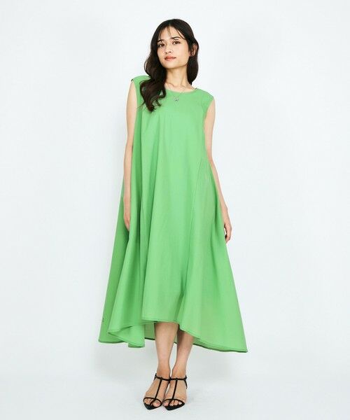 QUEENS COURT / クイーンズコート ロング・マキシ丈ワンピース | バックリボンワンピース≪手洗い可能≫ | 詳細21