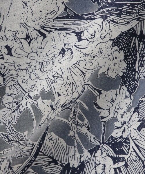 QUEENS COURT / クイーンズコート ロング・マキシ丈ワンピース | オパールボタニカルドッキングワンピース≪手洗い可能≫ | 詳細6