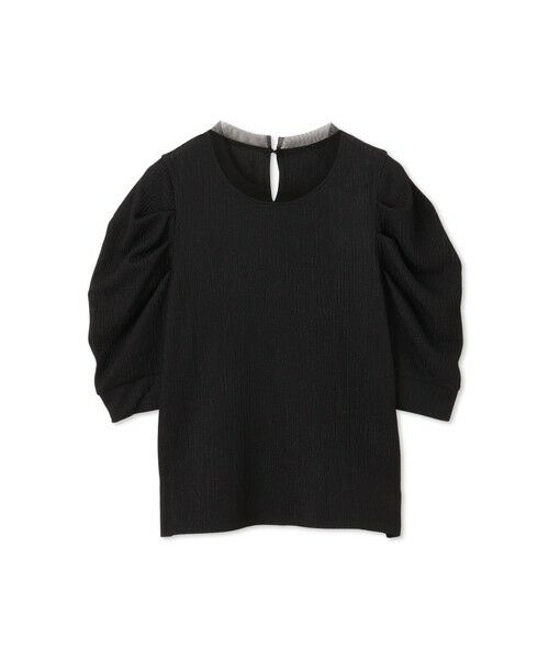 QUEENS COURT / クイーンズコート カットソー | サーマルカットタックスリーブトップス≪手洗い可能≫ | 詳細16