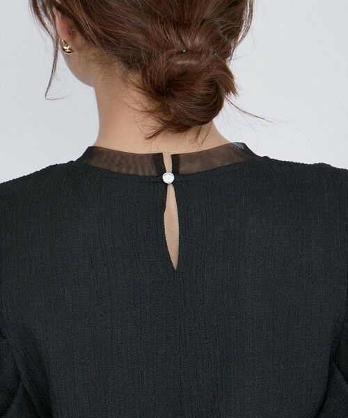 QUEENS COURT / クイーンズコート カットソー | サーマルカットタックスリーブトップス≪手洗い可能≫ | 詳細13