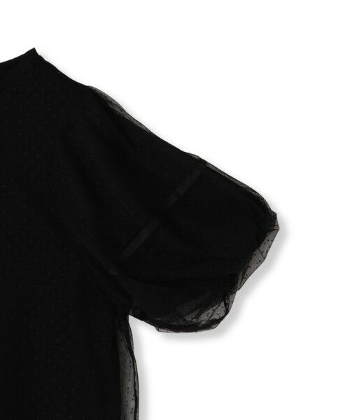 QUEENS COURT / クイーンズコート カットソー | ドットチュールレイヤードカットソー≪手洗い可能≫ | 詳細15