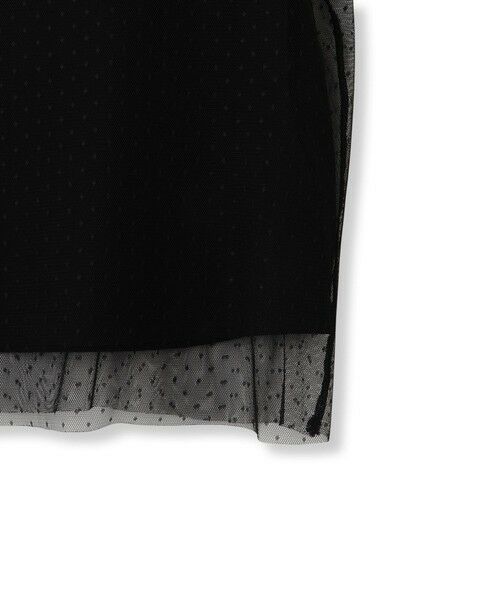 QUEENS COURT / クイーンズコート カットソー | ドットチュールレイヤードカットソー≪手洗い可能≫ | 詳細16