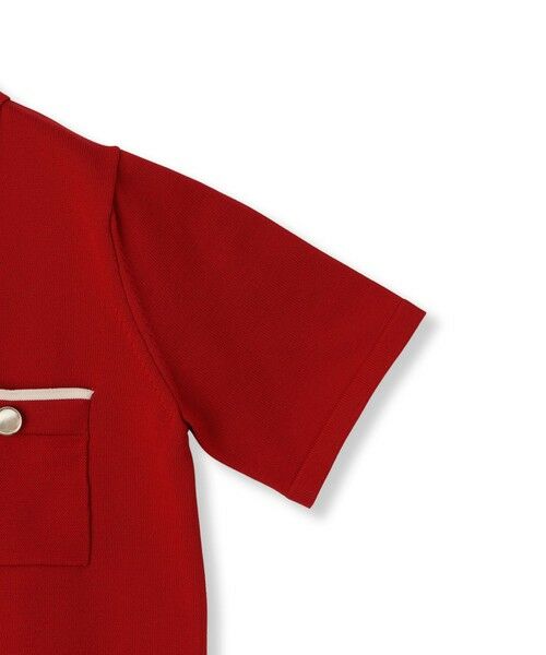 QUEENS COURT / クイーンズコート ニット・セーター | 配色ラインポロ襟ニットカーディガントップス≪手洗い可能≫ | 詳細12