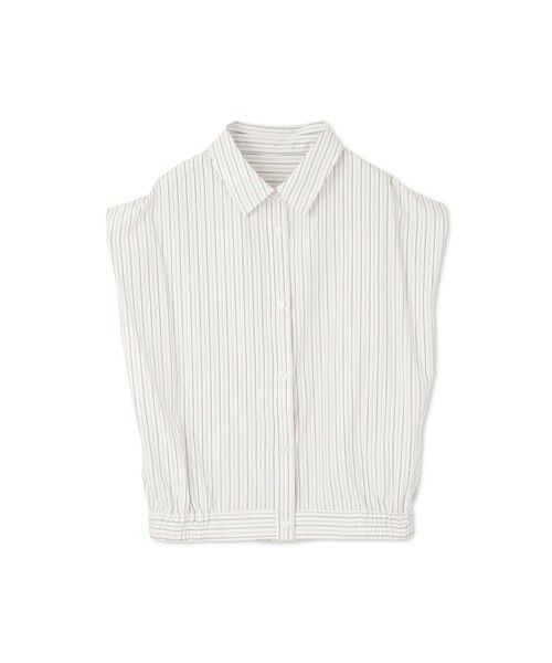 QUEENS COURT / クイーンズコート シャツ・ブラウス | ストライプノースリシャツ≪手洗い可能≫ | 詳細5