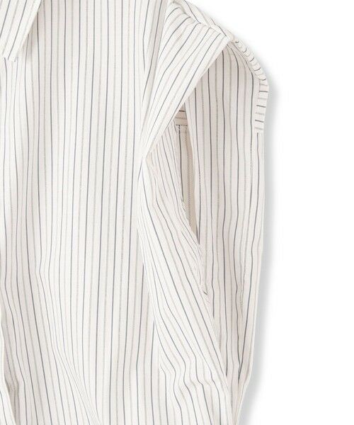 QUEENS COURT / クイーンズコート シャツ・ブラウス | ストライプノースリシャツ≪手洗い可能≫ | 詳細8