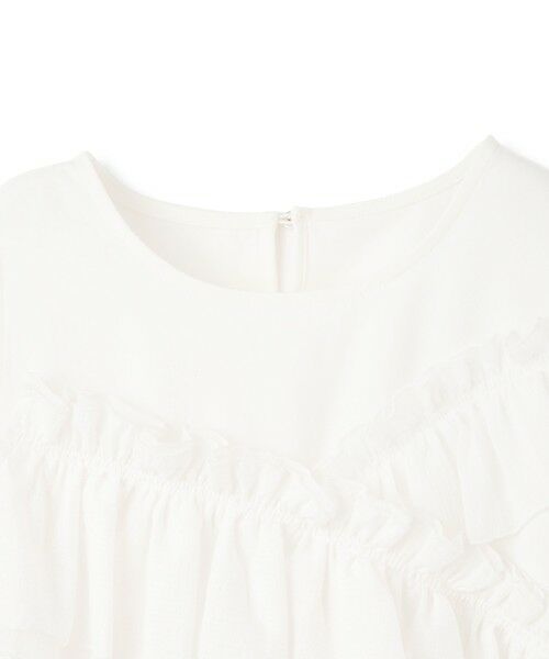 QUEENS COURT / クイーンズコート シャツ・ブラウス | シフォンフリルノースリブラウス≪手洗い可能≫ | 詳細7