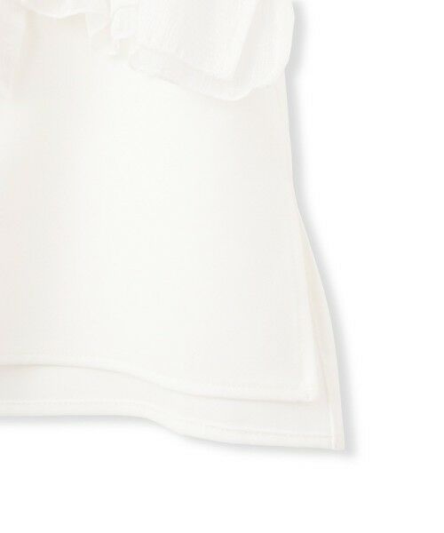 QUEENS COURT / クイーンズコート シャツ・ブラウス | シフォンフリルノースリブラウス≪手洗い可能≫ | 詳細8