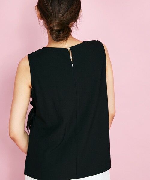 QUEENS COURT / クイーンズコート シャツ・ブラウス | シフォンフリルノースリブラウス≪手洗い可能≫ | 詳細14