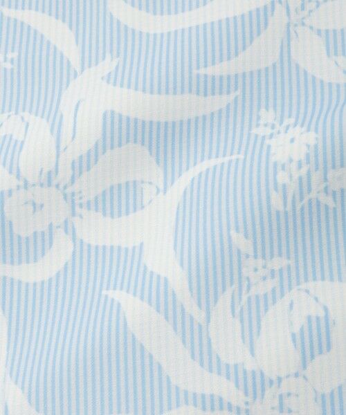 QUEENS COURT / クイーンズコート シャツ・ブラウス | リボンフラワー柄フリルブラウス≪手洗い可能≫ | 詳細5