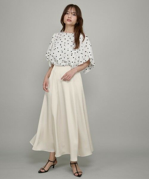 QUEENS COURT / クイーンズコート シャツ・ブラウス | チェリープリント柄ブラウス≪手洗い可能≫ | 詳細5