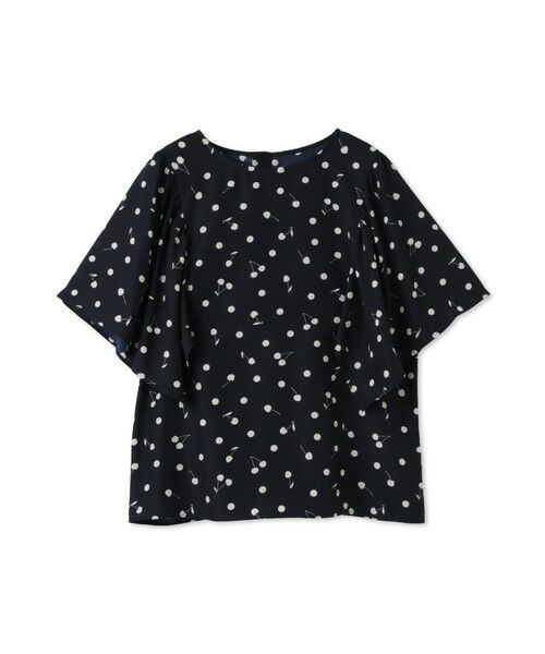 QUEENS COURT / クイーンズコート シャツ・ブラウス | チェリープリント柄ブラウス≪手洗い可能≫ | 詳細13