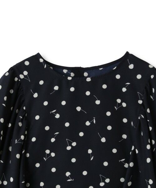 QUEENS COURT / クイーンズコート シャツ・ブラウス | チェリープリント柄ブラウス≪手洗い可能≫ | 詳細15