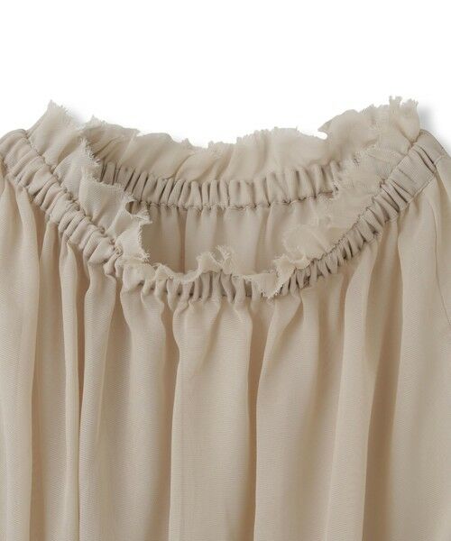 QUEENS COURT / クイーンズコート シャツ・ブラウス | マルチWAYクールメッシュギャザートップス≪手洗い可能≫ | 詳細16