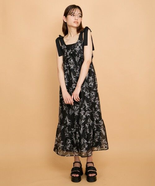 QUEENS COURT / クイーンズコート フラットシューズ | 【LENA】シャーリングプラットフォームサンダル | 詳細17