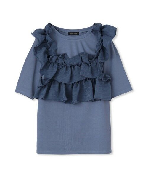 QUEENS COURT / クイーンズコート カットソー | ギャザーフリルTシャツ≪手洗い可能≫ | 詳細17