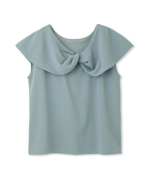 QUEENS COURT / クイーンズコート カットソー | カットジョーゼットケーププルオーバー≪洗濯機で洗える≫ | 詳細11