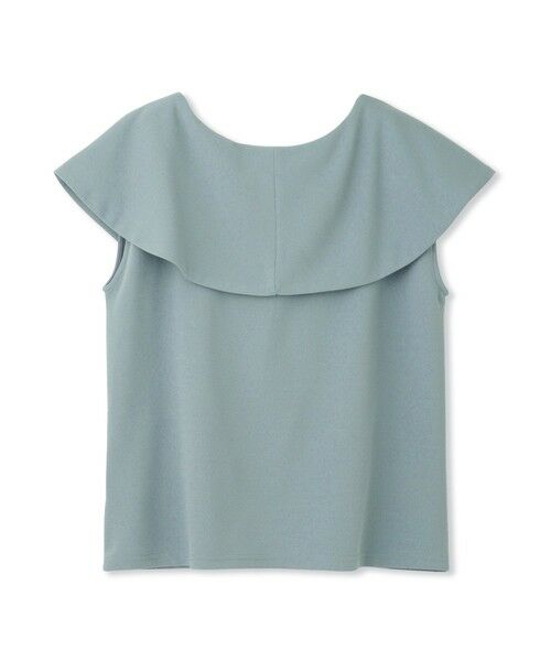 QUEENS COURT / クイーンズコート カットソー | カットジョーゼットケーププルオーバー≪洗濯機で洗える≫ | 詳細12