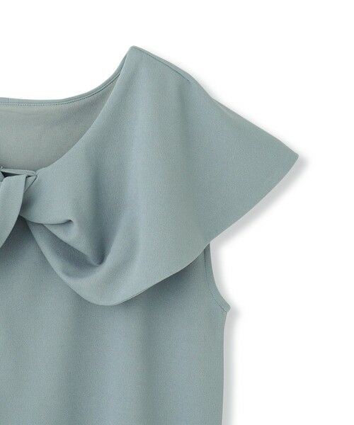 QUEENS COURT / クイーンズコート カットソー | カットジョーゼットケーププルオーバー≪洗濯機で洗える≫ | 詳細14