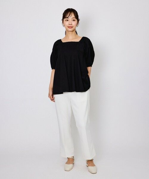 QUEENS COURT / クイーンズコート その他パンツ | センタープレスストレートパンツ≪セットアップ対応/手洗い可能≫ | 詳細6