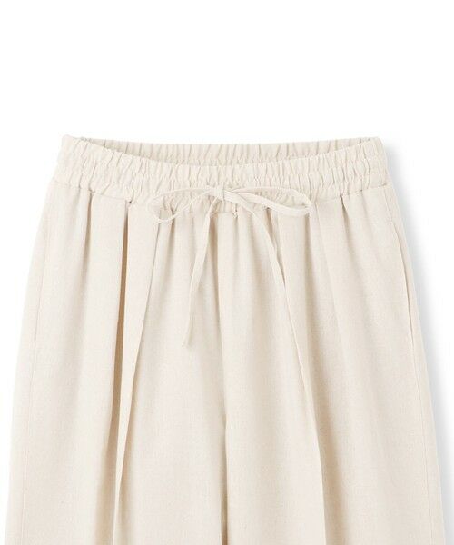 QUEENS COURT / クイーンズコート その他パンツ | レーヨン麻レースアレンジイージーパンツ≪洗濯機で洗える≫ | 詳細11