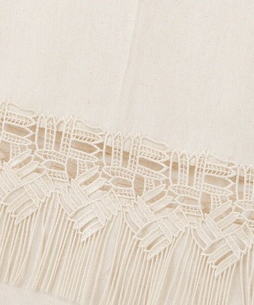 QUEENS COURT / クイーンズコート その他パンツ | レーヨン麻レースアレンジイージーパンツ≪洗濯機で洗える≫ | 詳細14