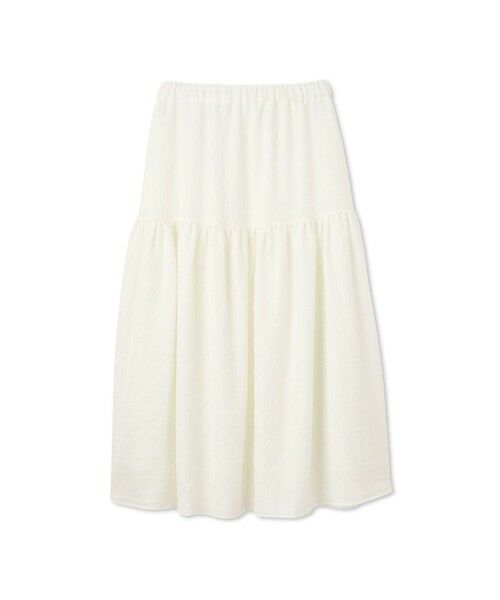 QUEENS COURT / クイーンズコート ミニ・ひざ丈スカート | ポコポコティアードスカート≪手洗い可能≫ | 詳細6