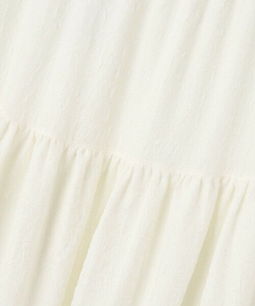 QUEENS COURT / クイーンズコート ミニ・ひざ丈スカート | ポコポコティアードスカート≪手洗い可能≫ | 詳細7