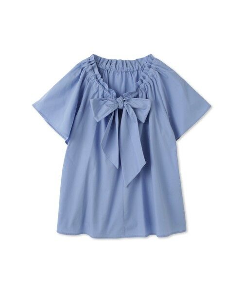 QUEENS COURT / クイーンズコート シャツ・ブラウス | ボウタイリボンフレアスリーブブラウス≪洗濯機で洗える≫ | 詳細11