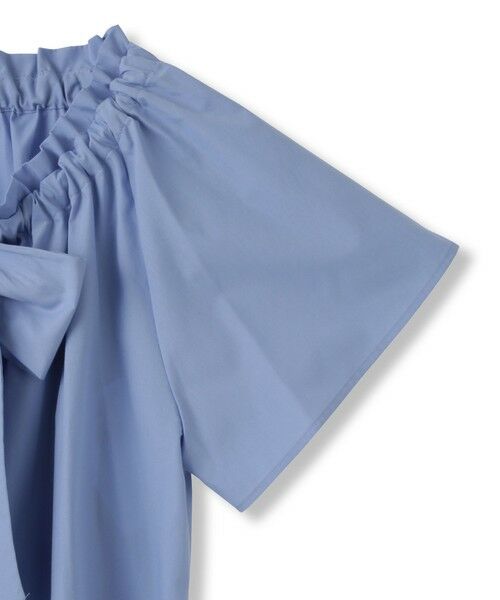 QUEENS COURT / クイーンズコート シャツ・ブラウス | ボウタイリボンフレアスリーブブラウス≪洗濯機で洗える≫ | 詳細14