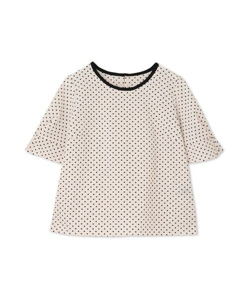 QUEENS COURT / クイーンズコート シャツ・ブラウス | シアサッカーモノトーンドットブラウス≪手洗い可能≫ | 詳細7