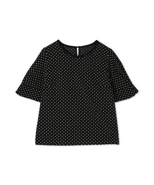 QUEENS COURT / クイーンズコート シャツ・ブラウス | シアサッカーモノトーンドットブラウス≪手洗い可能≫ | 詳細12